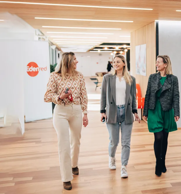 Conversation of co-workers